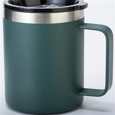 Taza De Café Con Asa De Acero Inoxidable